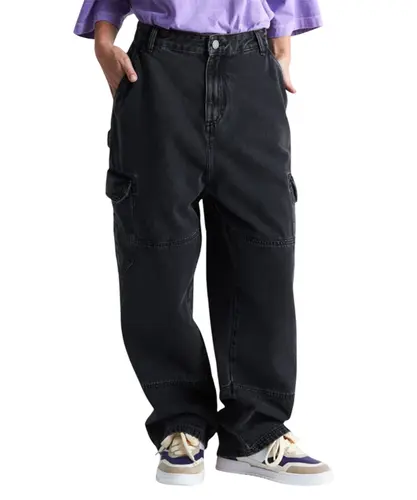 Calça Baw Simp Cargo Elementary Baw x Smiley Preto
