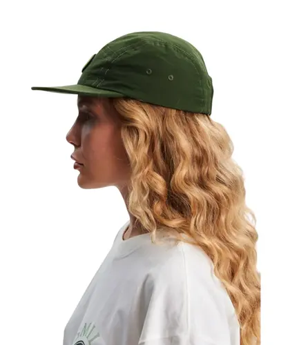 Boné Baw Five Panel Baw x Smiley Verde Militar