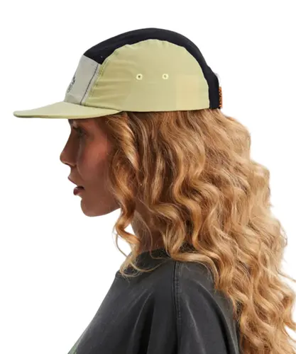 Boné Baw Five Panel Colorblock Outdoor Bege