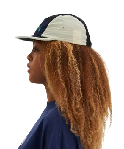 Boné Baw Five Panel Colorblock Connect Off White Marinho