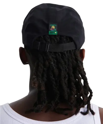 Boné Baw Five Panel Sun Baw X Smile Preto