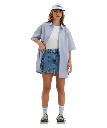 Camisa Baw Box Garden Azul