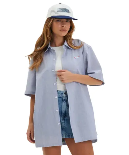 Camisa Baw Box Garden Azul