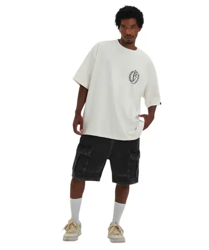 Camiseta Baw Oversized Classy Off White