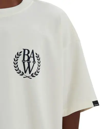 Camiseta Baw Oversized Classy Off White