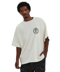 Camiseta Baw Oversized Classy Off White