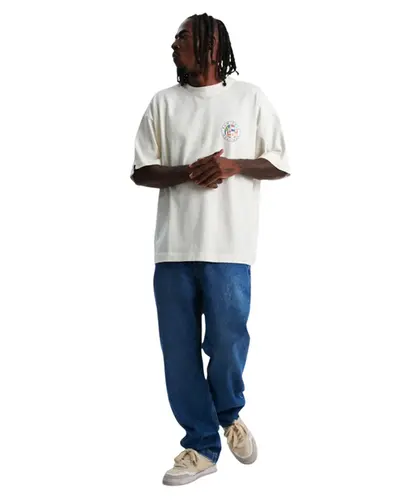 Camiseta Baw Oversized Global Heritage Off White