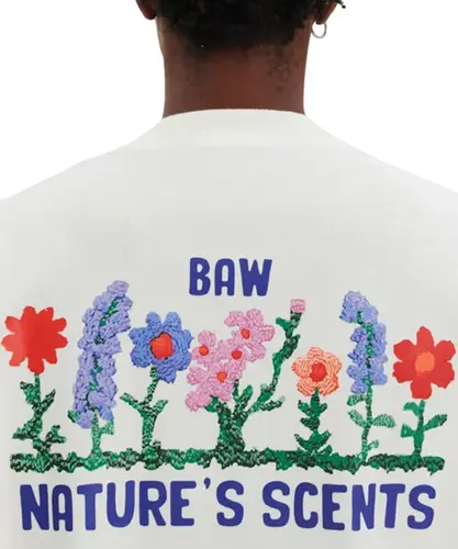 Camiseta Baw Oversized Natures Scents Off White