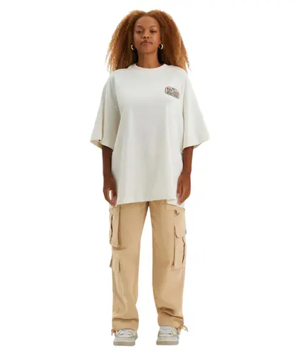 Camiseta Baw Oversized Natures Scents Off White