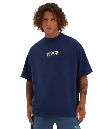 Camiseta Baw Oversized Baw Planet Marinho