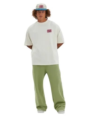 Camiseta Baw Oversized Street Garden Off White