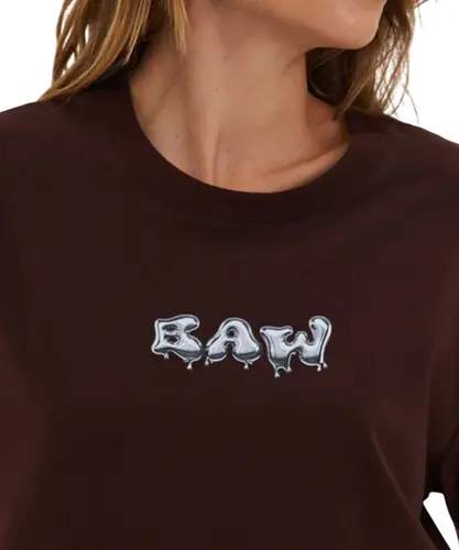 Camiseta Baw Regular Baw 3D Marrom
