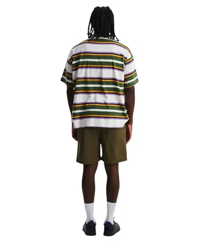 Camiseta Baw Oversized Striped Outdoor Off White