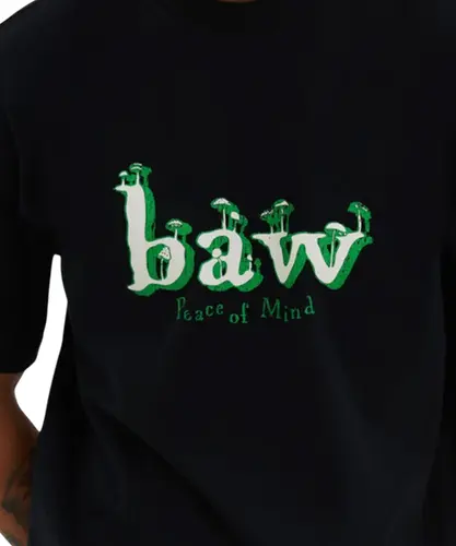 Camiseta Baw Regular Mush Preto