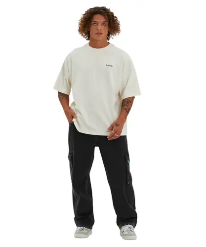 Camiseta Baw Oversized Rubber Off White
