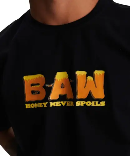 Camiseta Baw Regular Honey Preto