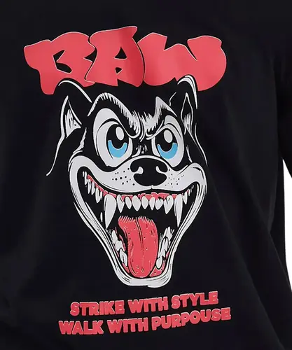 Camiseta Baw Regular Mad Dog Preto
