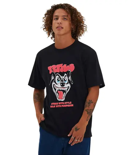 Camiseta Baw Regular Mad Dog Preto