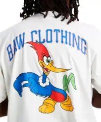 Camiseta Baw x Pica Pau Off White