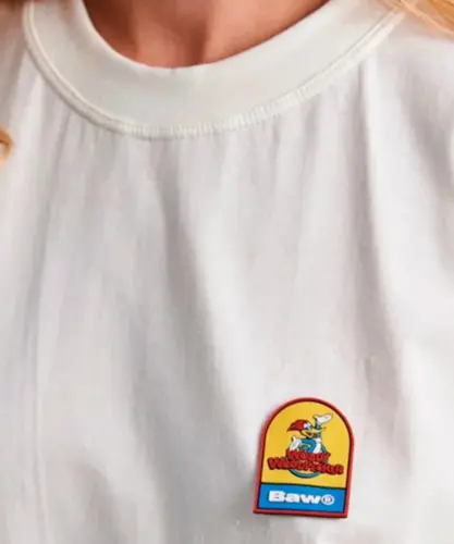 Camiseta Baw Regular Fun Baw X WW Off White