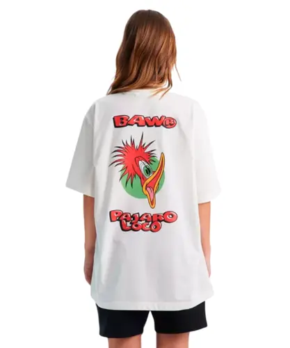 Camiseta Baw Logo X Pica Pau Off White