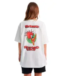 Camiseta Baw Logo X Pica Pau Off White