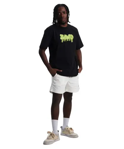 Camiseta Baw Regular Fused Baw Preto