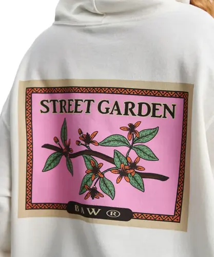 Moletom Baw Street Garden Off White