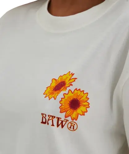 Camiseta Baw Regular Sun Seekers Off White