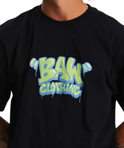 Camiseta Baw Regular Progress Preto