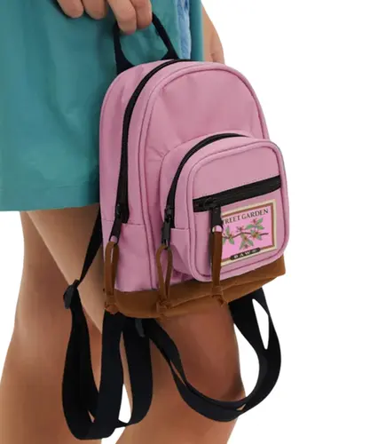 Mini Mochila Baw Garden Rosa