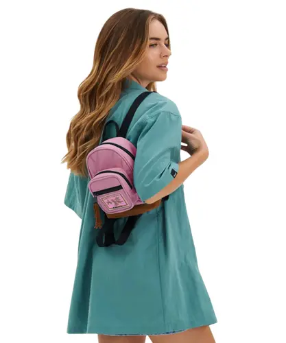 Mini Mochila Baw Garden Rosa