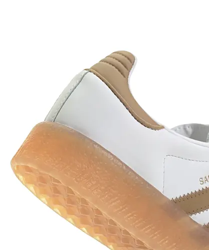 Tênis Adidas Sambae Branco e Marrom