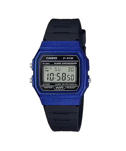Relógio Casio Digital Azul Preto