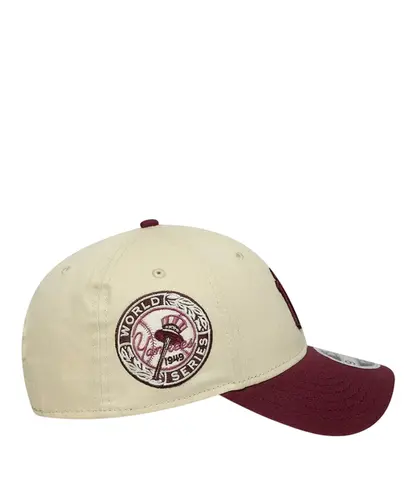 Boné New Era 9Forty  Neyyan WS Patch Bege e Vinho