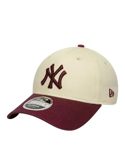 Boné New Era 9Forty  Neyyan WS Patch Bege e Vinho