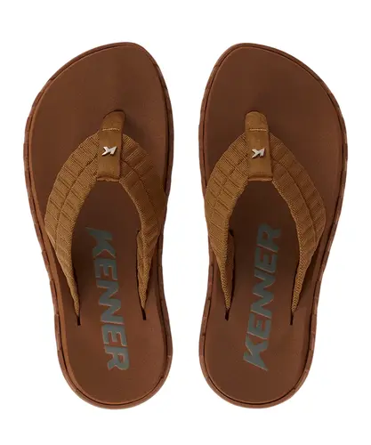 Chinelo Kenner Megah Marrom Canela