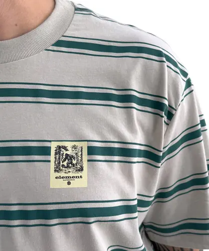 Camiseta Element Big Foot Stripe Areia