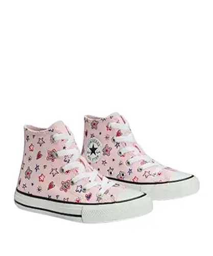 Tênis Converse Chuck Taylor All Star Star Essentials Creme Rosa