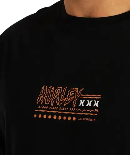 Camiseta Hurley Psyko Preto