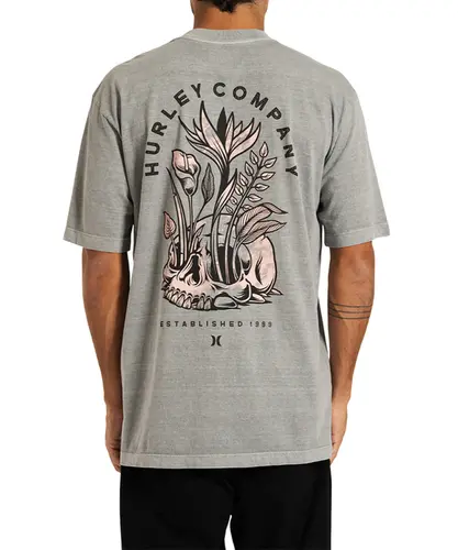 Camiseta Hurley Especial End Off Cinza