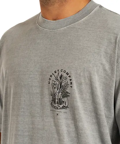 Camiseta Hurley Especial End Off Cinza