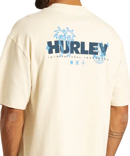Camiseta Hurley Especial Letters Off White