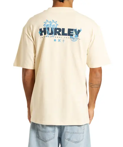 Camiseta Hurley Especial Letters Off White