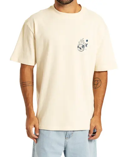 Camiseta Hurley Especial Letters Off White