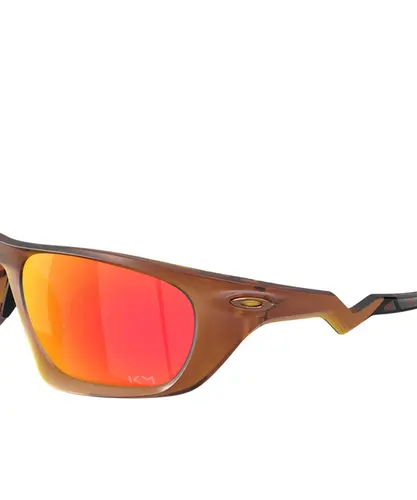 Óculos Oakley Mbappe Lateralis Matte Dark Amber Prizm Ruby