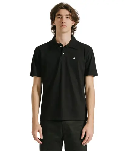 Polo Volcom Classic Stone Preta