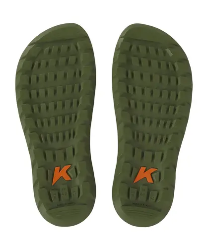 Chinelo Kenner Megah Verde Militar Baunilha
