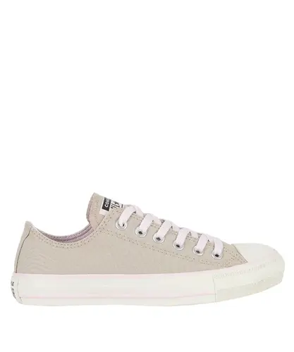 Tênis Converse Chuck Taylor All Star Ox Canvas +1 Marfim Creme Rosa