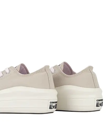 Tênis Converse Chuck Taylor All Star Move Ox Canvas +1 Marfim Creme Rosa